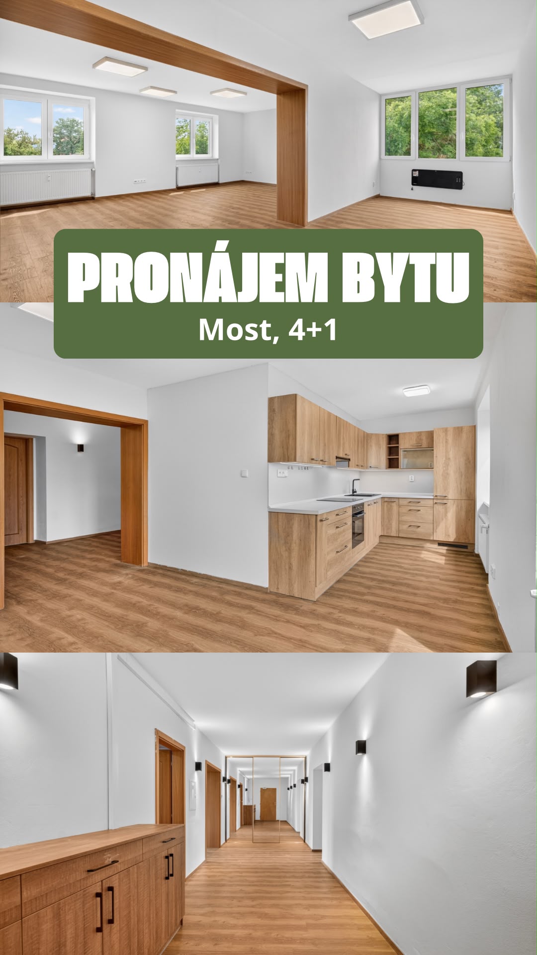 Pronájem bytu, Most 4+1