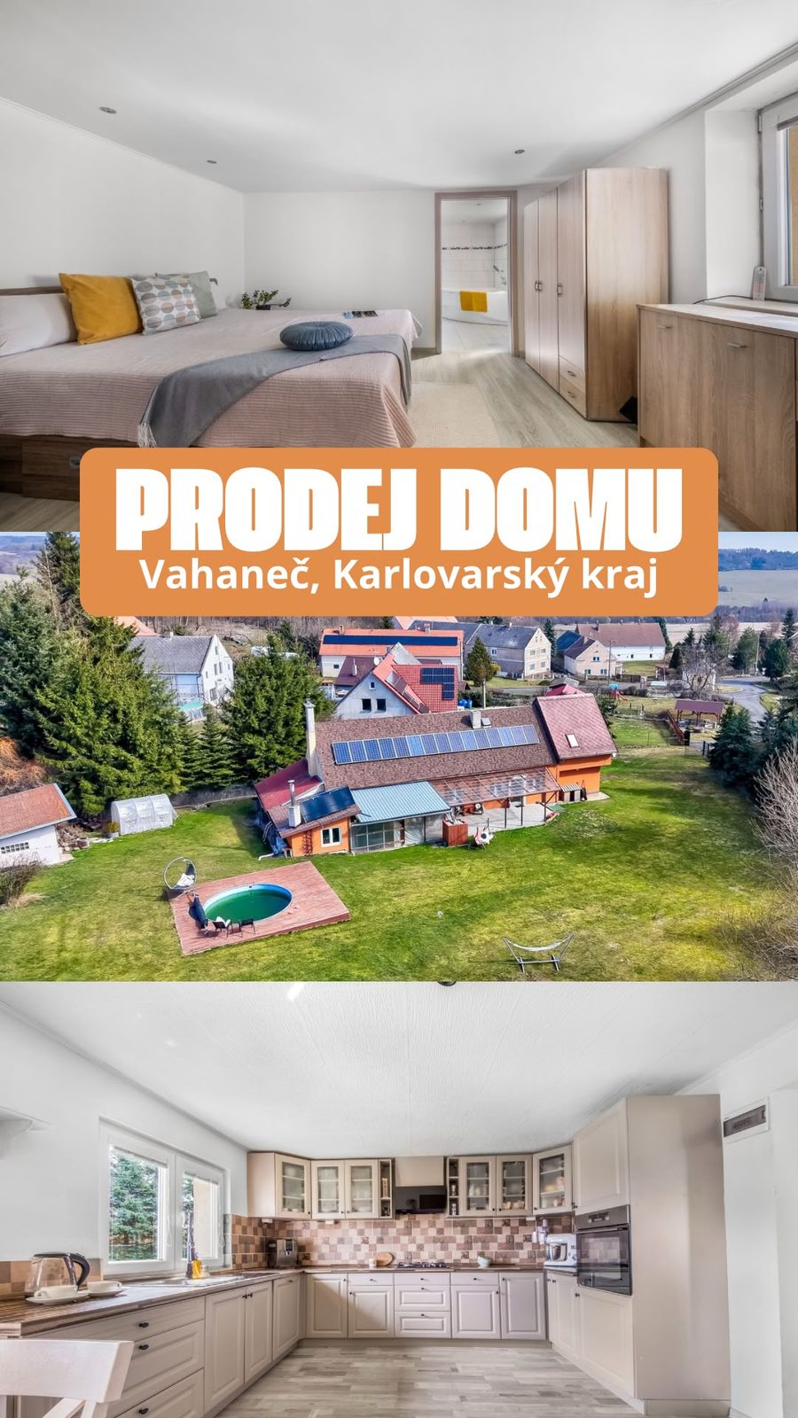 Prodej domu, Vahaneč, Karlovarský kraj